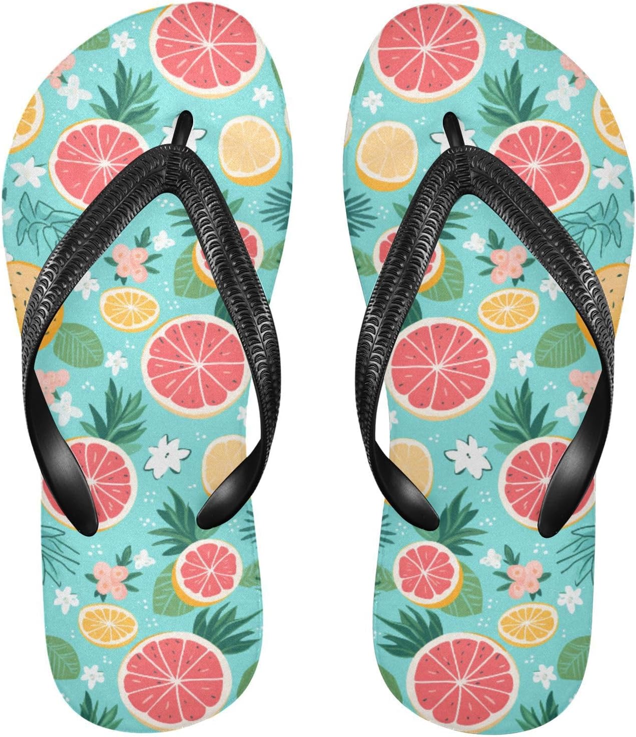 

Женские и мужские шлепанцы с лимонами и цветами, женские шлепанцы, мужские сандалии, душевые тапочки, летние нескользящие шлепанцы для плавания, пляжа и ванной Mnsruu, Lemons I 6203
