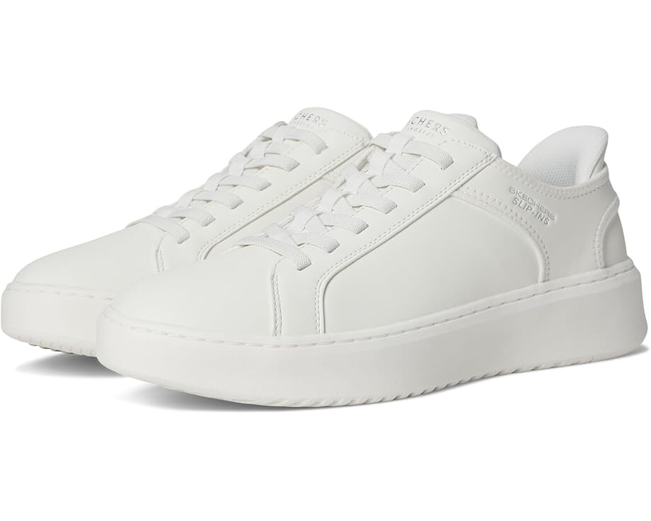 

Кроссовки SKECHERS Court Break - Double Vented Hands Free Slip-Ins, белый