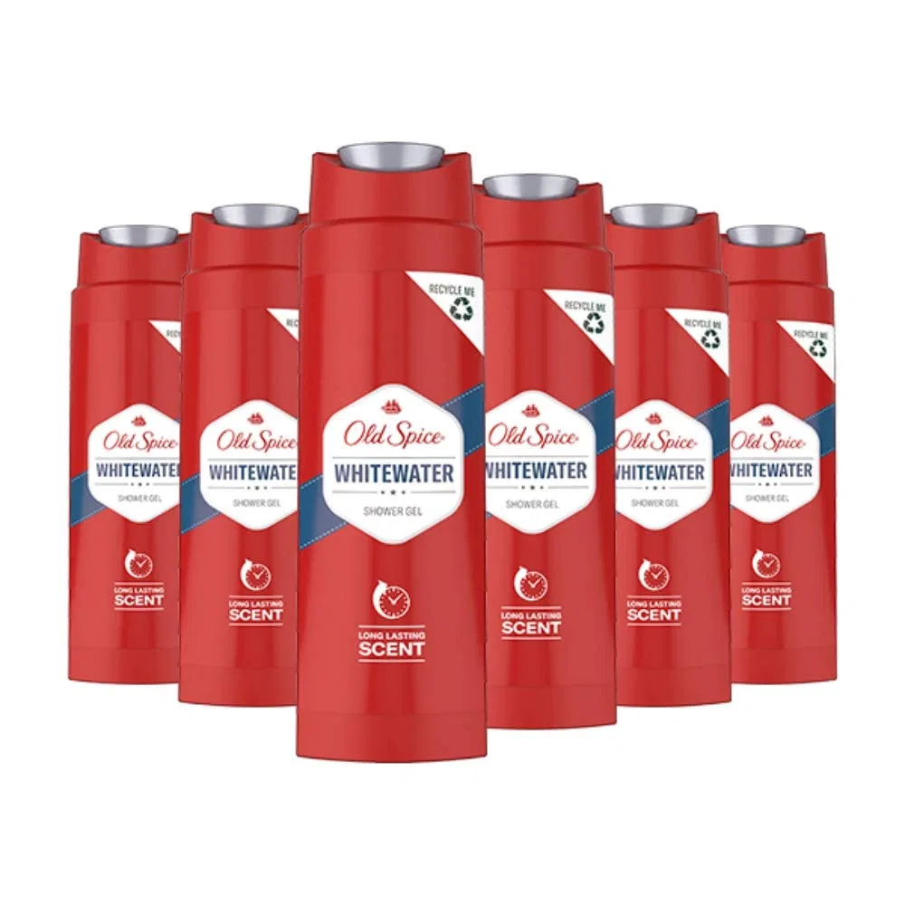 Мужской гель для душа Old Spice Whitewater, 6 x 250 мл Old Spice