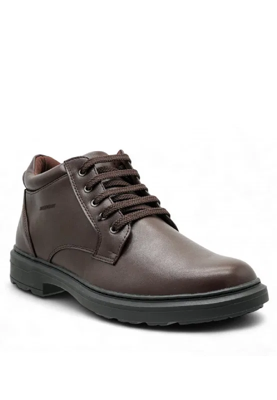 Мужские лоферы, slip-on, модель 250130181 Knight, кофейный — фото 2
