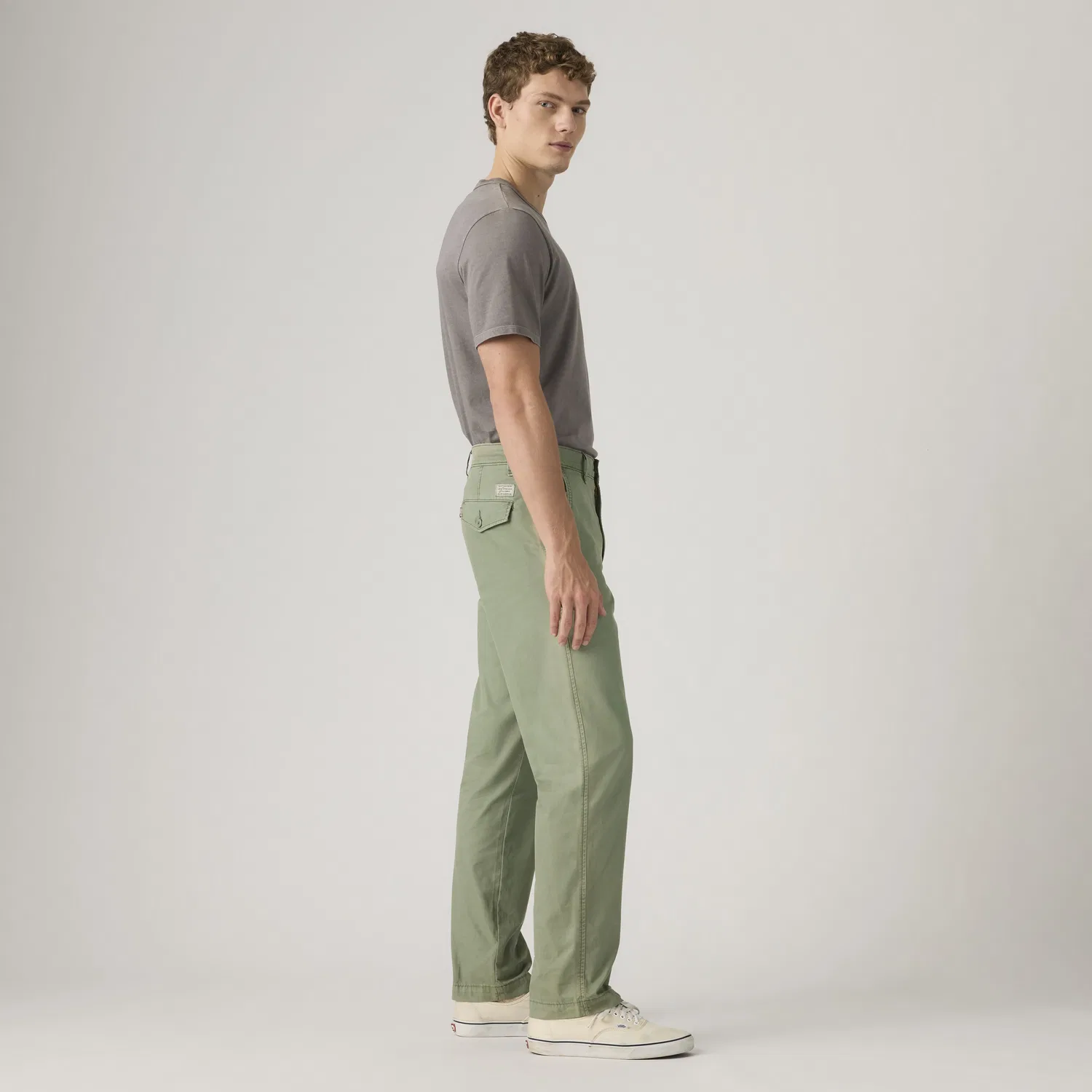 Мужские брюки Xx Chino Authentic Relaxed Lightweight Levi's, Green — фото 4