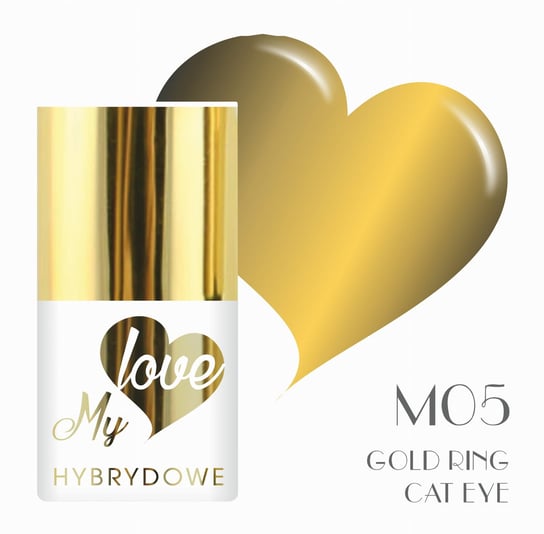 

Золотое кольцо Mylove UV/Led Hybrid Varnish M05, SUNFLOWER