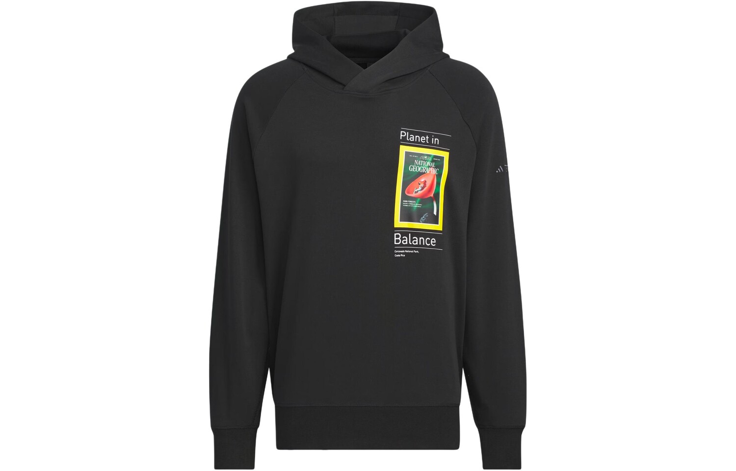 

Мужская толстовка National Geographic X DWR, черная Adidas, черный