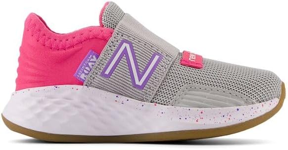 Кроссовки New Balance Unisex Baby Fresh Foam Roav V1 на шнуровке, фиолетовый/розовый — фото 2