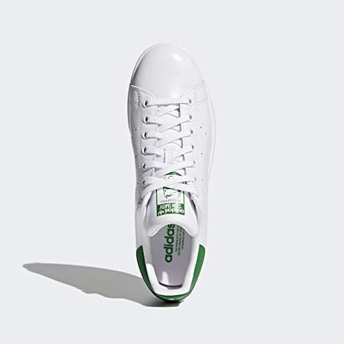 Мужские кроссовки Adidas Stan Smith Lux, белый/зеленый — фото 2