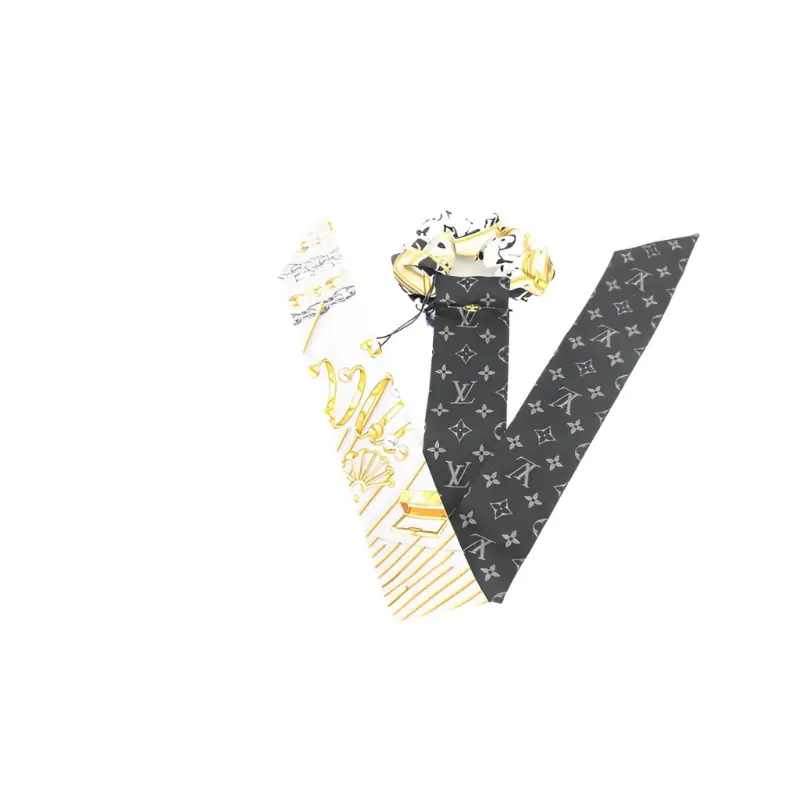 

Женские резинки для волос Louis Vuitton, черный белый