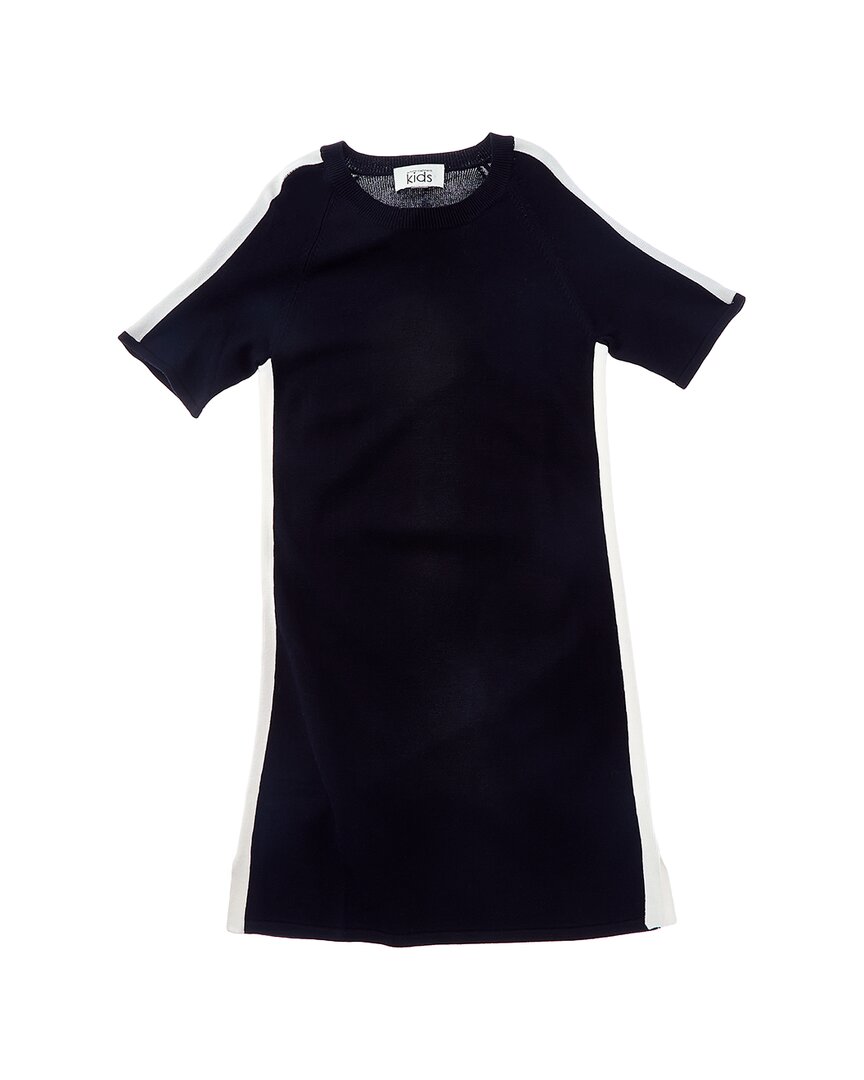 

Осеннее кашемировое платье в полоску Autumn Cashmere, синий