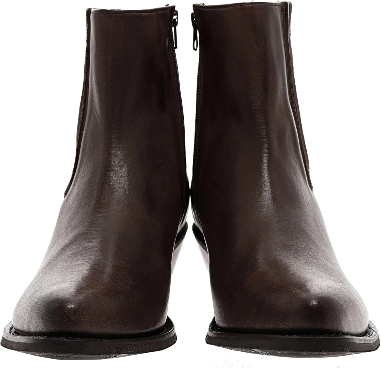 FB Fashion Boots PACITO GOMA Мужские ковбойские ботинки, кожаные ботинки кофейного цвета, ботинки в стиле вестерн, коричневые — фото 3