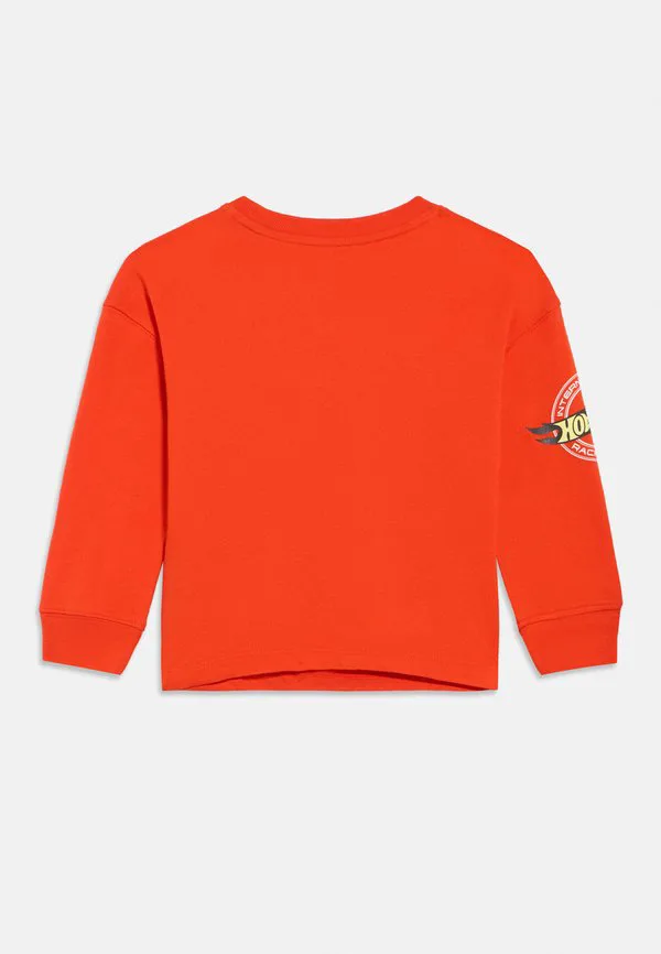 Детская футболка с длинными рукавами и принтом hot wheels. Gap, Orange — фото 2