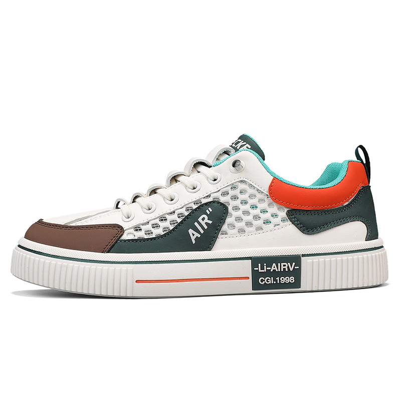 

Дышащие низкие скейтерские кроссовки Men's Frank Mully, бежевый