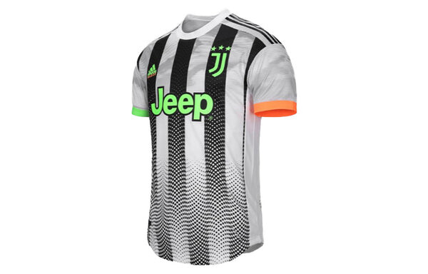 Футболка palace x juventus authentic fourth jersey 'white' Adidas, серый — фото 3