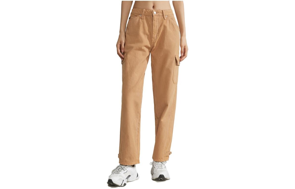 

Джинсы женские хаки Calvin Klein
