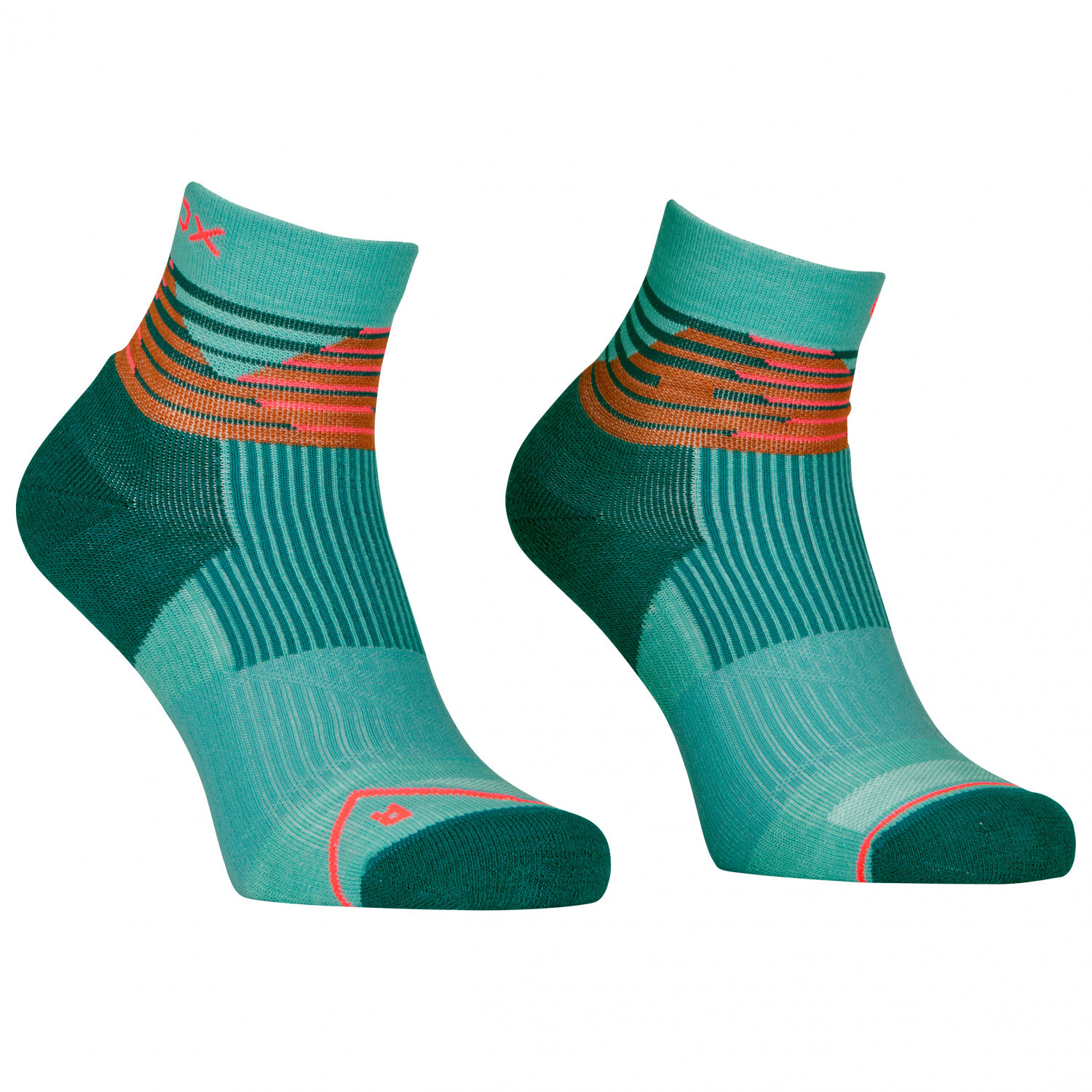 

Носки из мериноса Ortovox All Mountain Quarter Socks, цвет Ice Waterfall