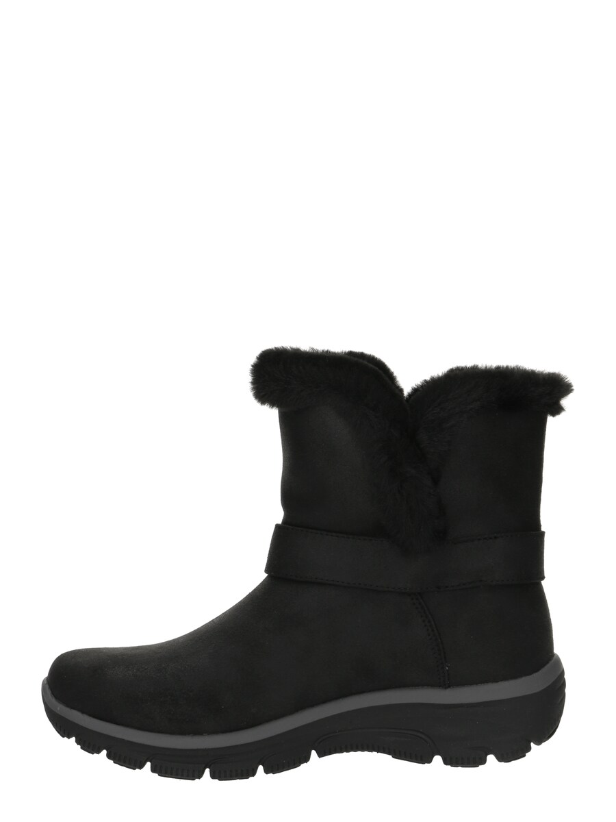 Зимние сапоги женские SKECHERS Dreamers Move из искусственной кожи и меха, черный — фото 2