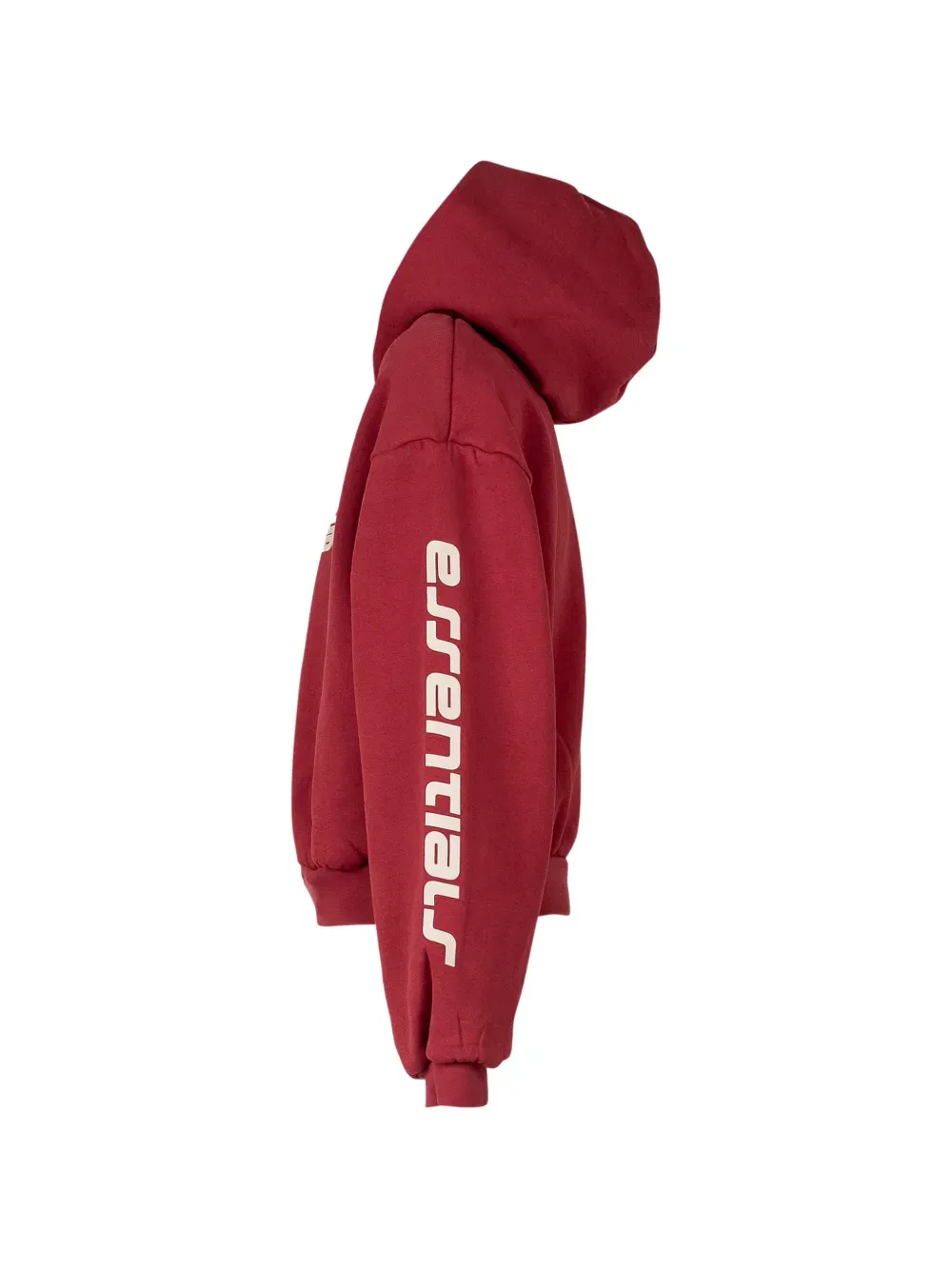 Классическая толстовка Fear Of God Essentials Kids, красный — фото 3