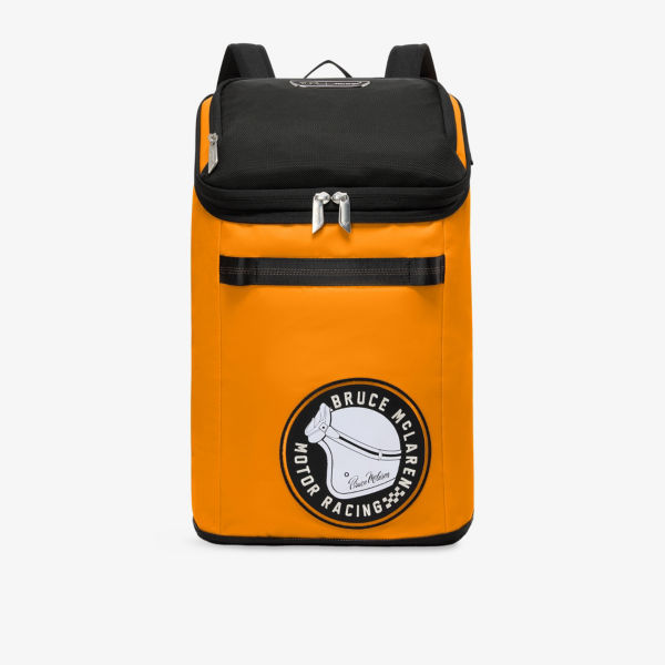 

Рюкзак Tumi x McLaren текстильный с логотипом, папайя