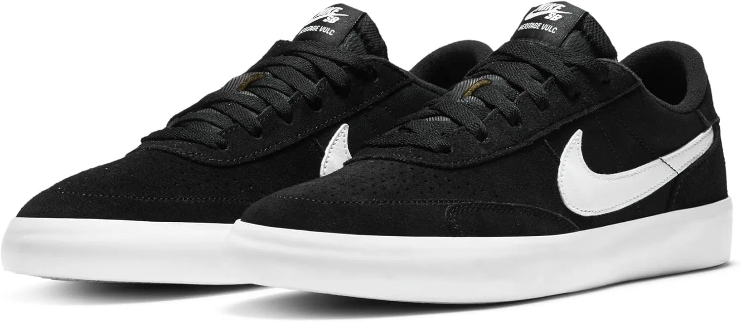 Кеды Nike Sb Heritage Vulc, черно-белые — фото 3