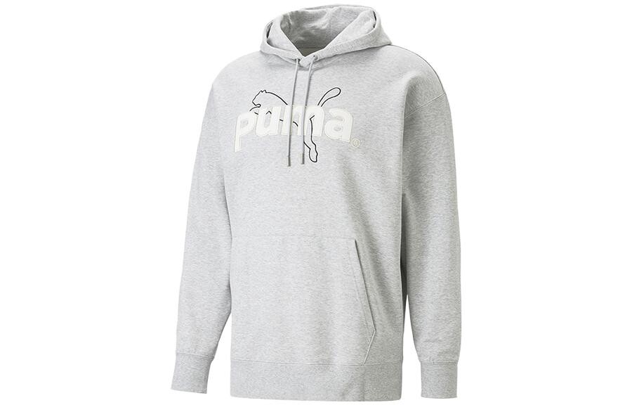 

Свитшот Team Graphics для мужчин, серый Puma, серый
