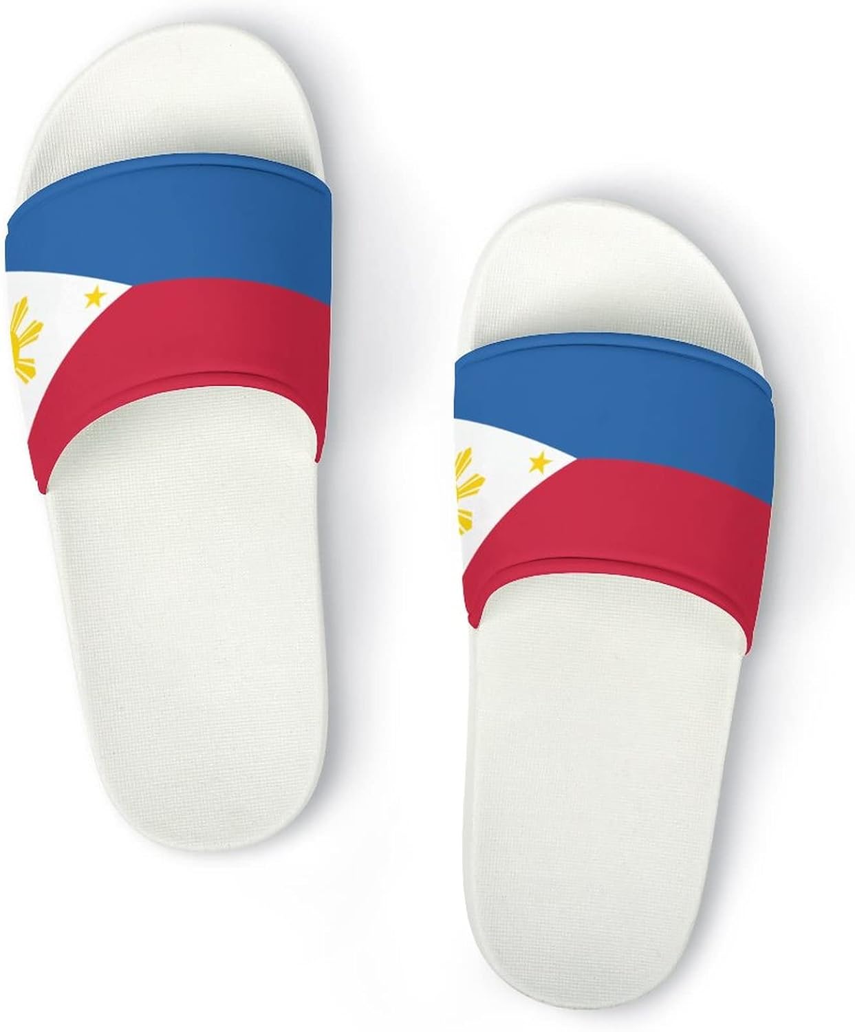 

Мужские и женские тапочки для ванной с флагом Южной Кореи, подходят для бассейна/пляжа/SPA/общежития/отеля/дома, размер 38 (240 мм) Linkasi, белый