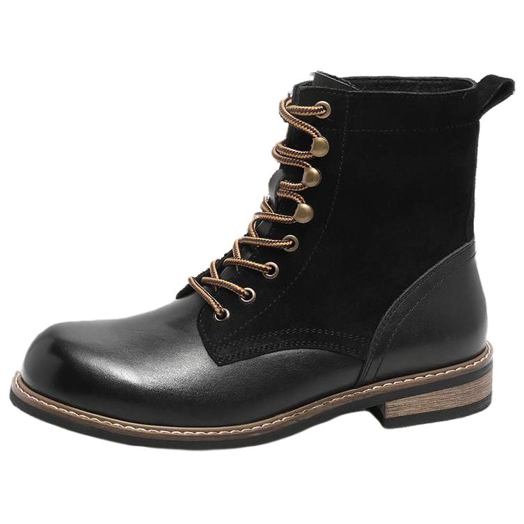 MODENGPAN Короткие мартинсы 3 см мужские коричневые, цвет Brown — фото 3