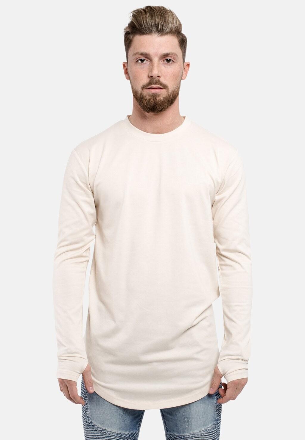 

Топ с длинными рукавами ROUND LONGLINE Blackskies, бежевый