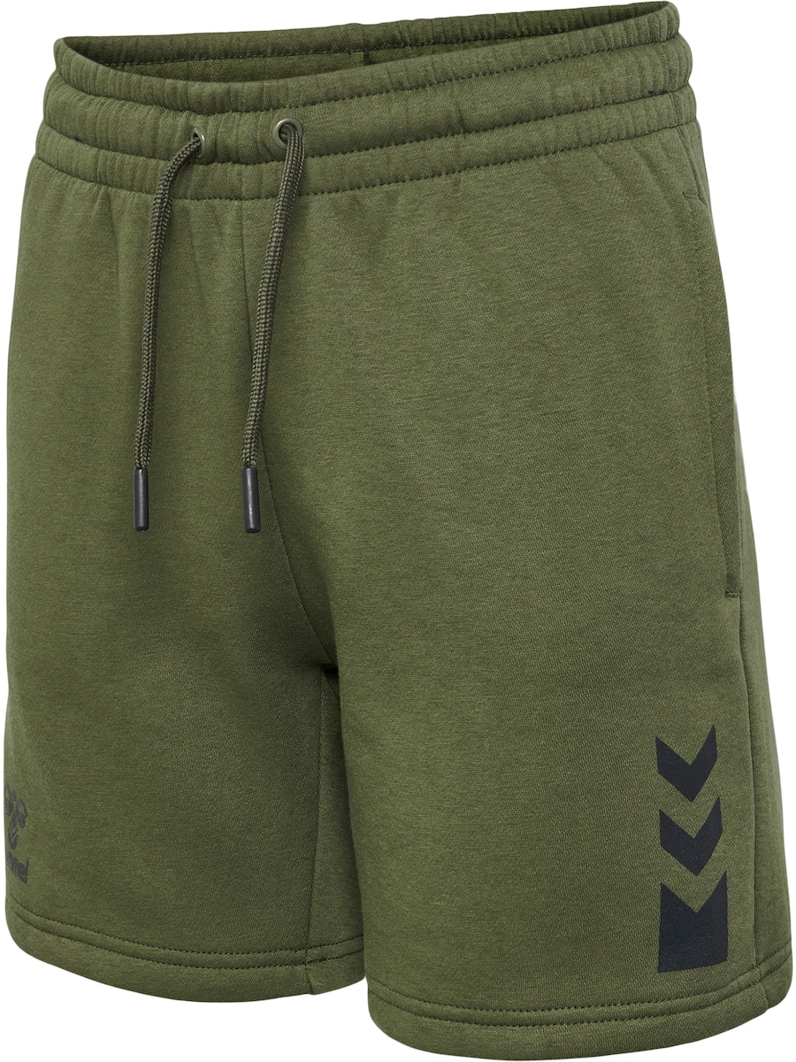 Обычные спортивные штаны Hummel Active, темно-зеленый — фото 3