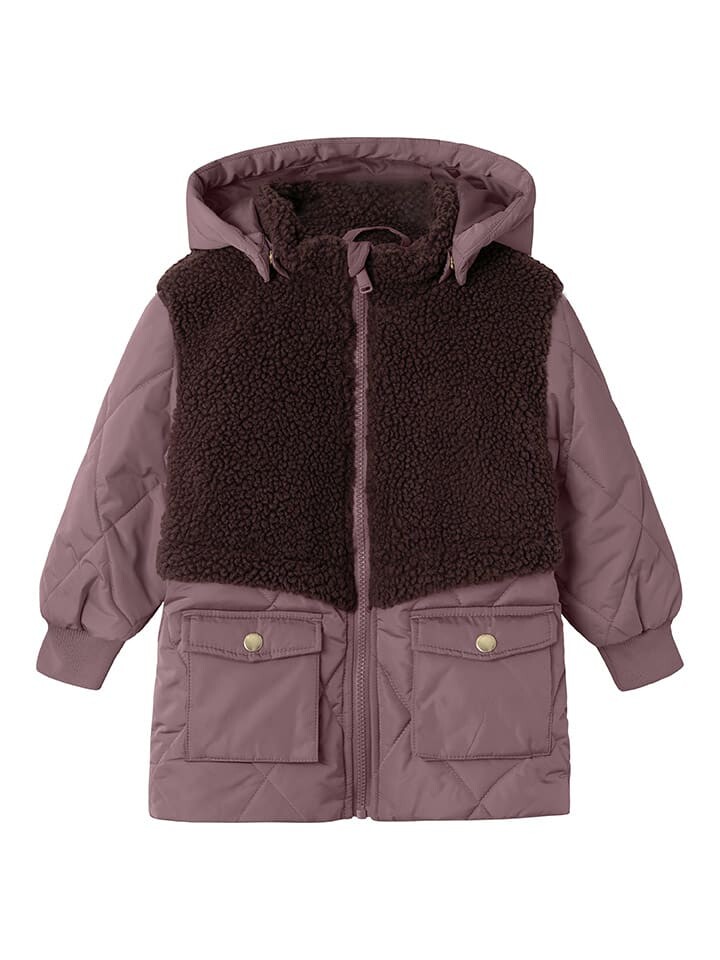

Зимняя куртка name it Mika, цвет lila/schwarz