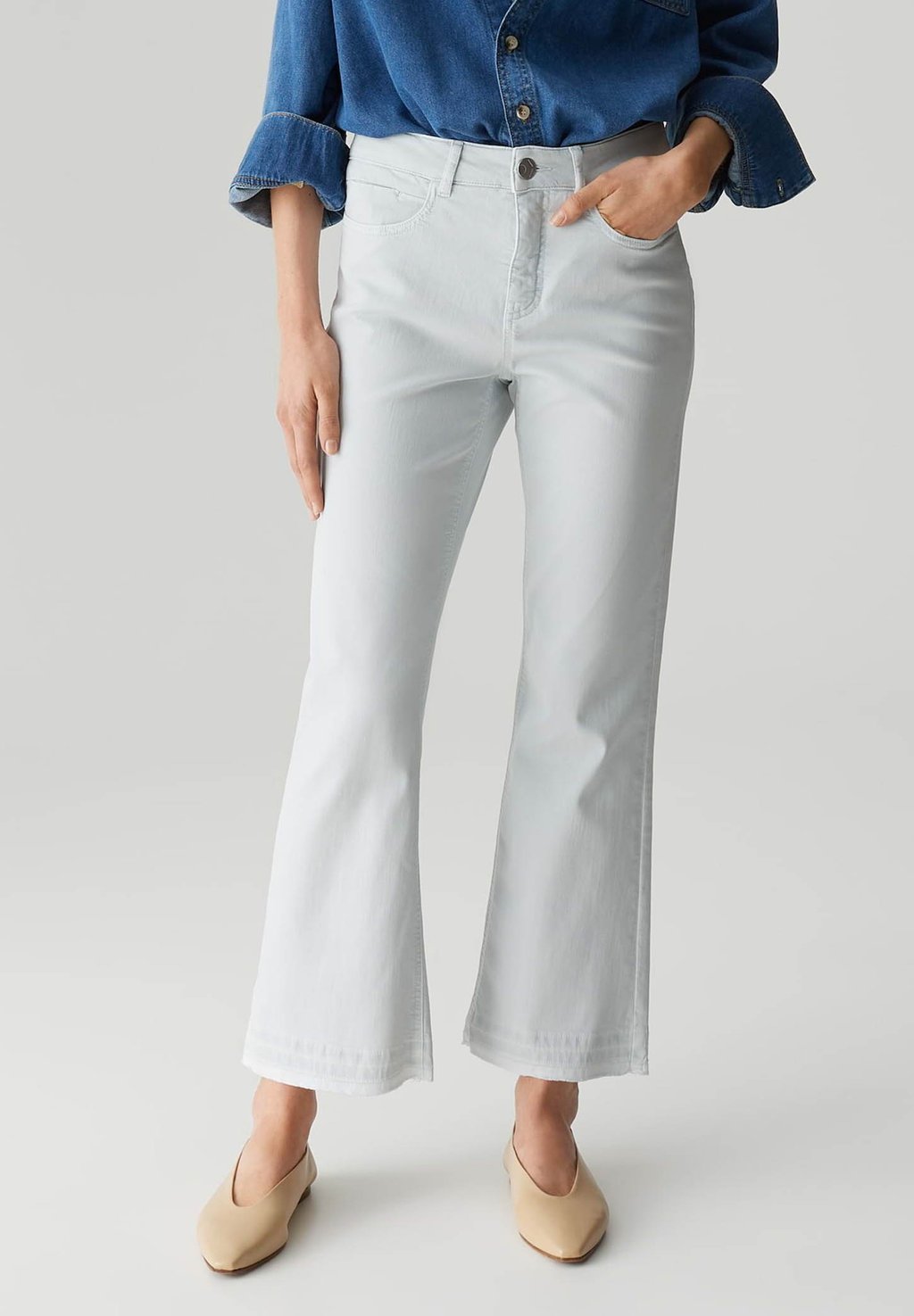 

Расклешенные джинсы MELLY BRIGHT OPUS PANTS, светло-голубой