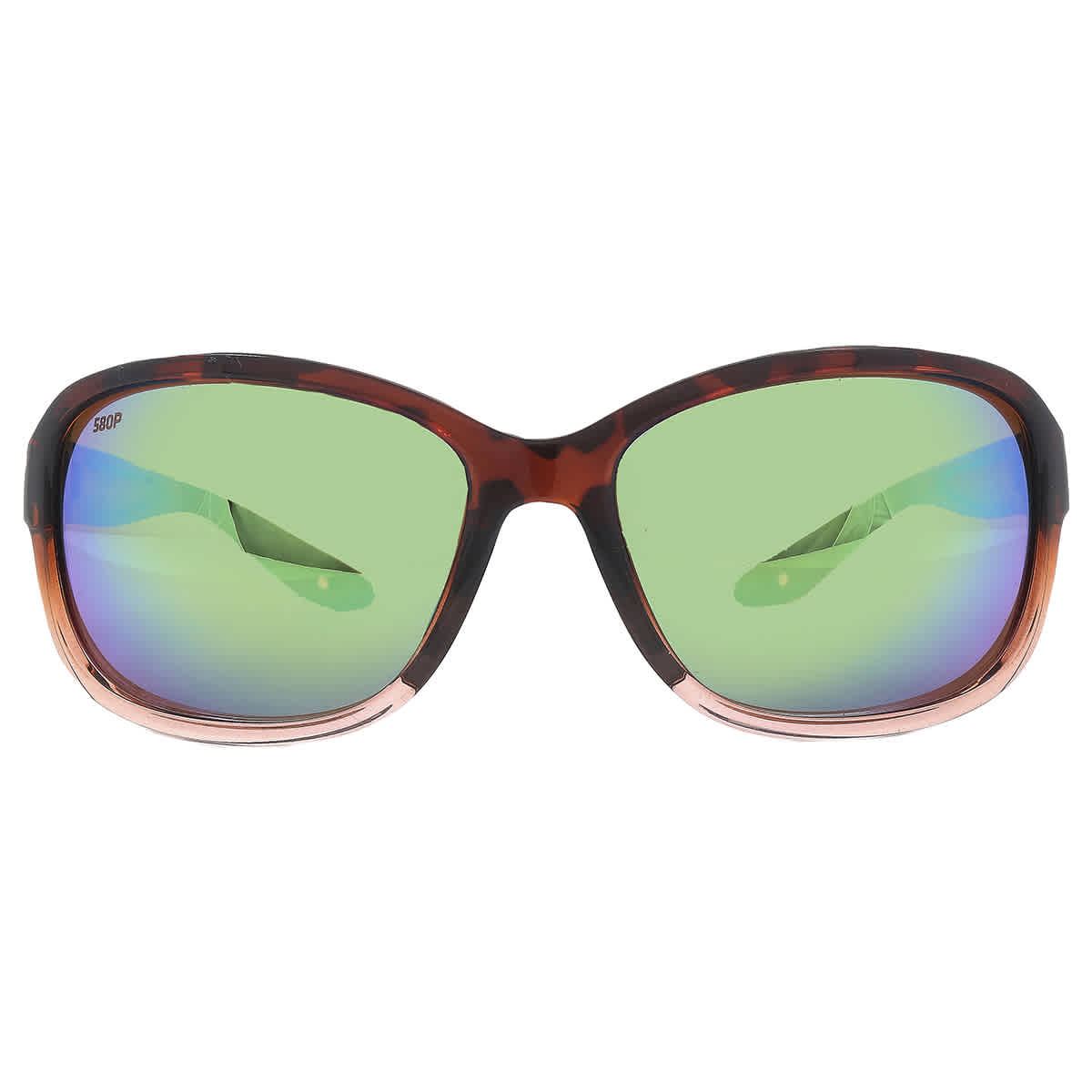 

Солнцезащитные очки Costa Del Mar Seadrift Green Mirror Polarized Polycarbonate Rectangular Ladies 6S9114 911405 58 Costa Del Mar, Multi