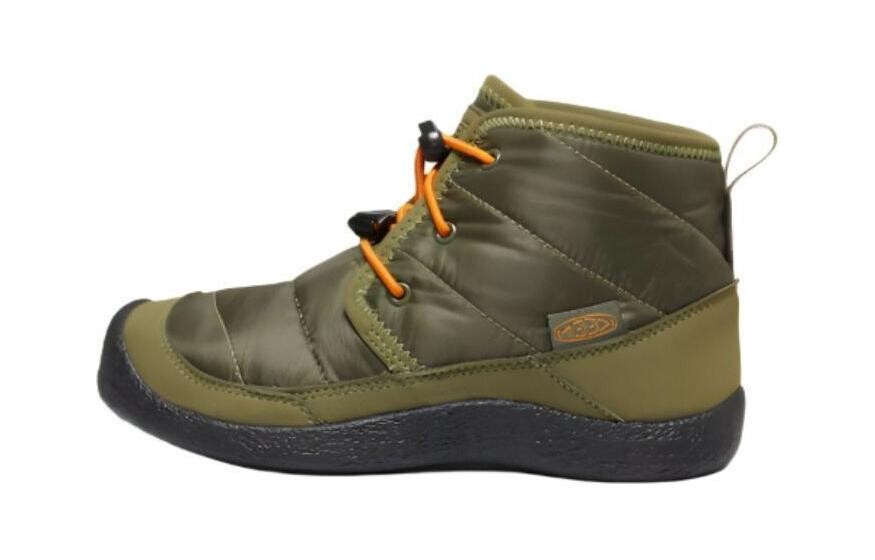 

Детские кроссовки Howser Kids Outdoor Shoes PS с высоким берцем, оливково-зеленые Keen, зеленый