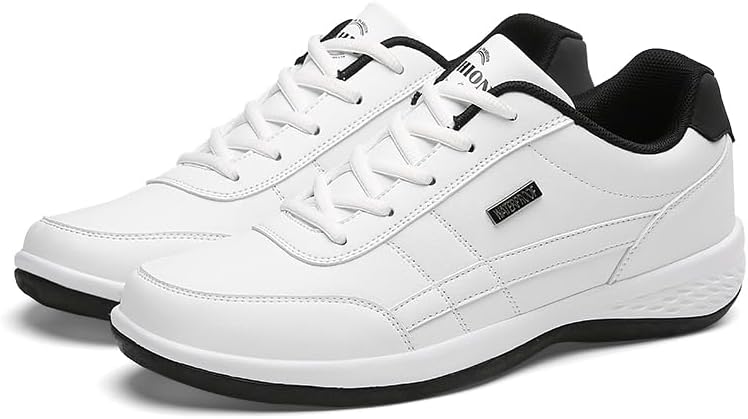 

Мужские кроссовки на шнуровке - повседневные, стильные и удобные для ходьбы, легкие низкие кроссовки для мужчин Hhhchpm, белый