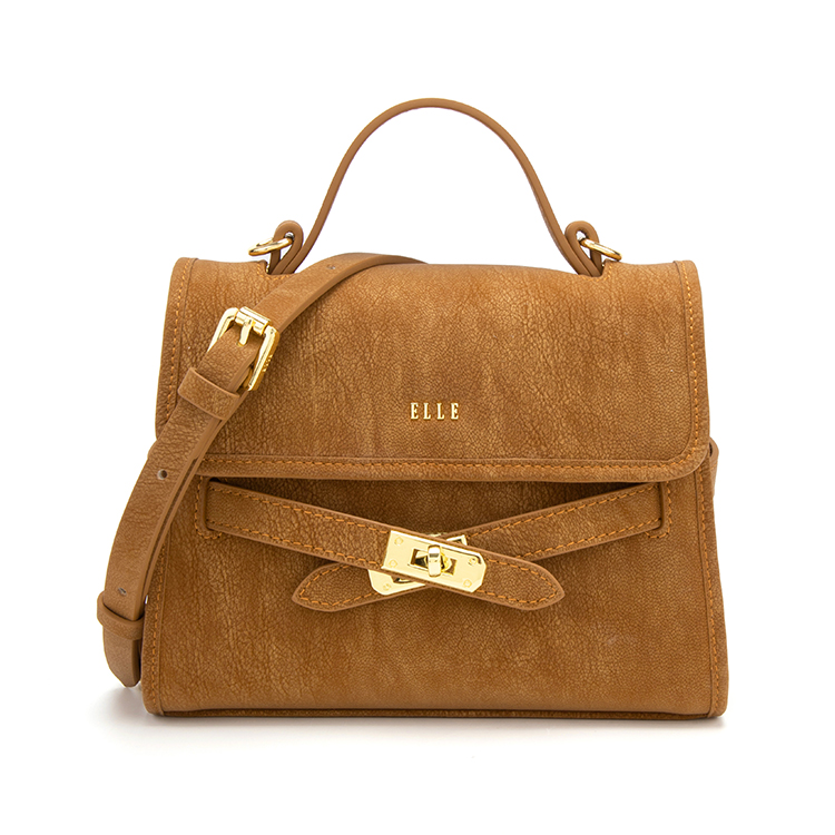 

ELLE Сумка женская маленькая из кожи коровы Multicolor