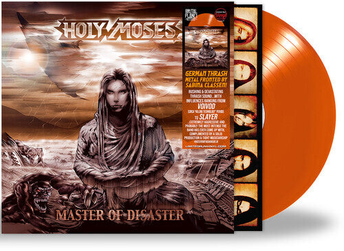 

Виниловая пластинка Holy Moses: Master of Disaster - Orange