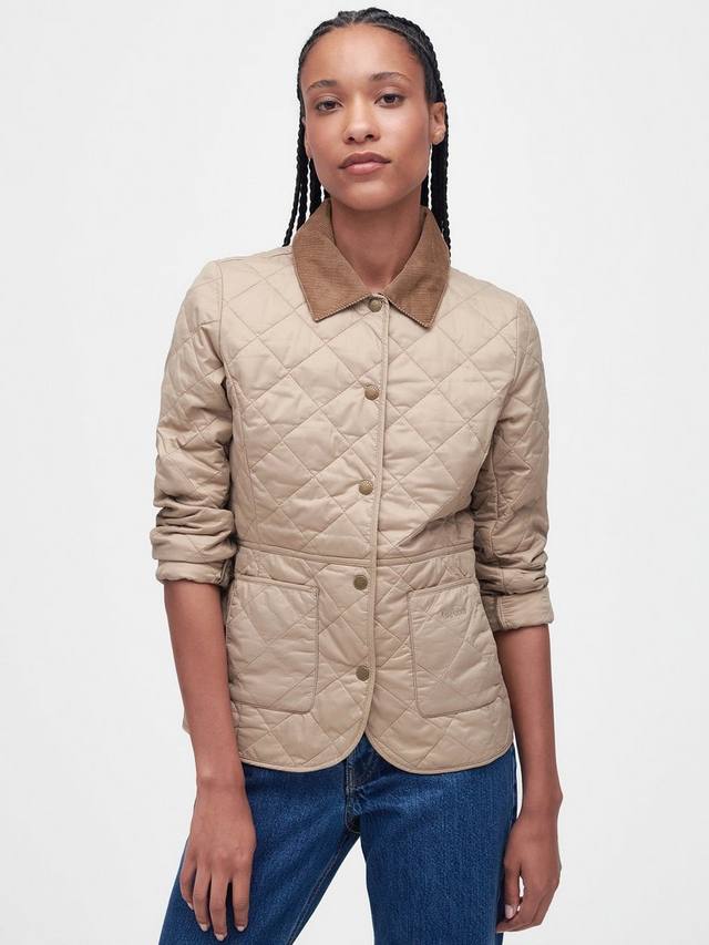 

Стеганая куртка deveron Barbour, цвет Light Trench