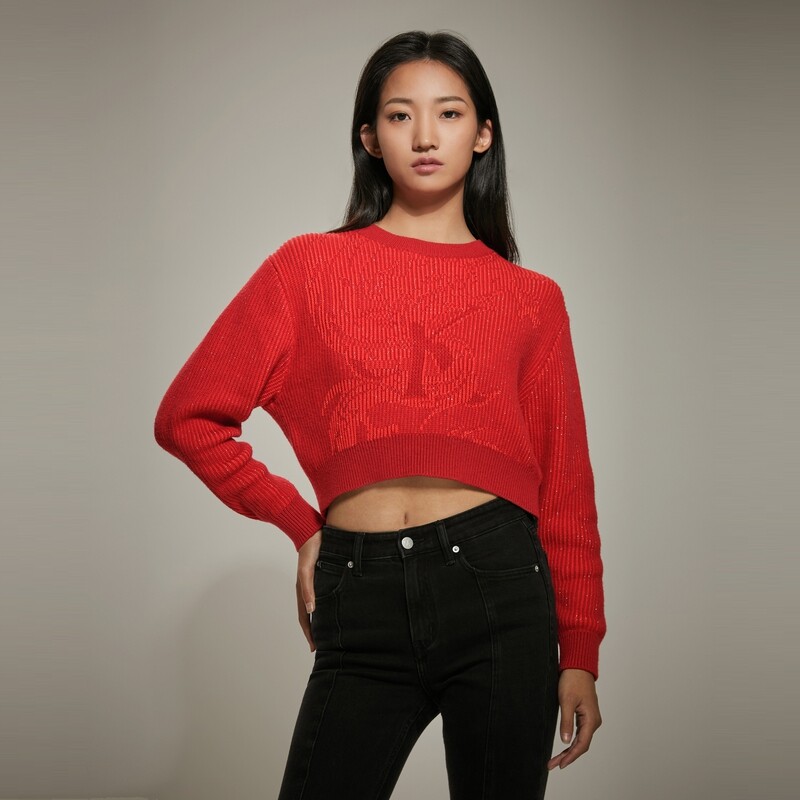 

Свитер женский Calvin Klein Jeans, красный