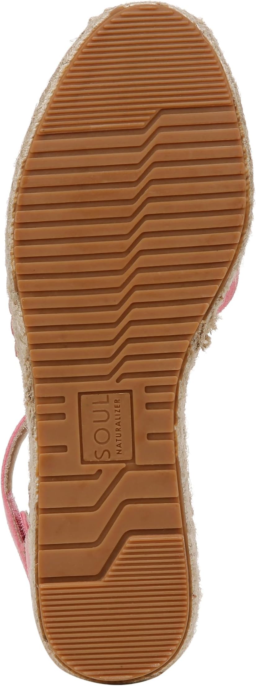 Туфли Naturalizer Wren Ankle Strap Low Heel Espadrille, Flamingo Pink Fabric — фото 3
