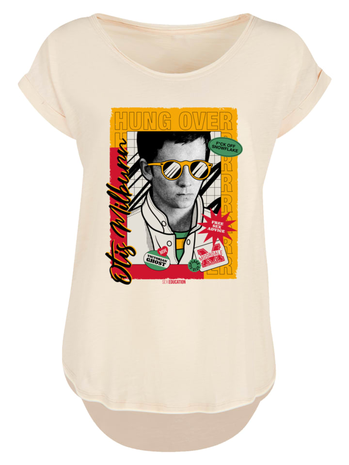 

Длинная футболка с изображением полового воспитания Отиса, повешенного над коллажем в Уайтсэнде F4NT4STIC