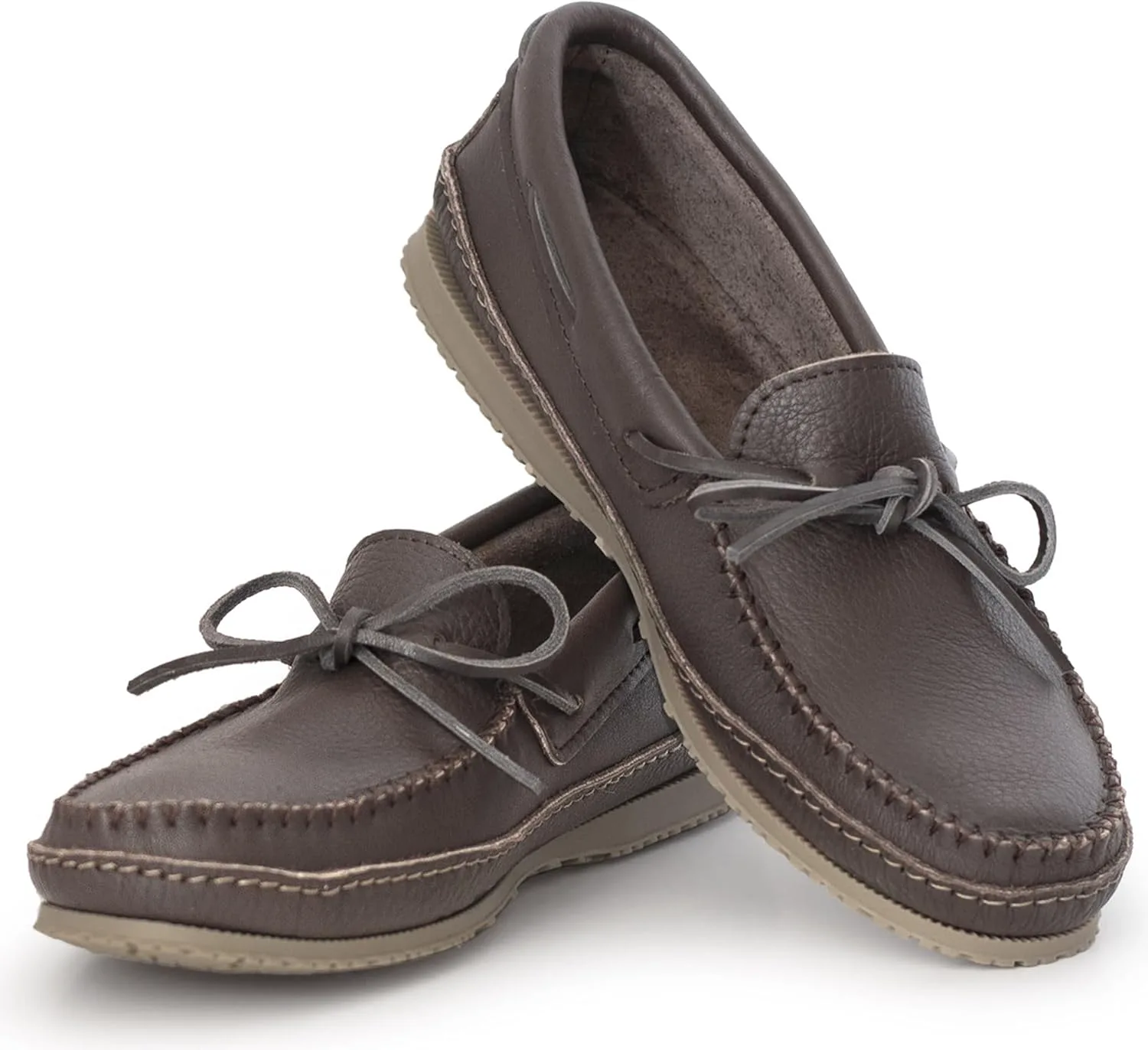 

Мокасины Laurentian Chief для мужчин с одной шнуровкой, 8 отверстиями на воротнике и мягкой подошвой из индийской резины, качество Канада, удобные и стильные мокасины для дома и улицы