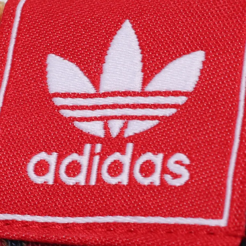 Унисекс высокие носки Adidas Originals, красный черный — фото 4