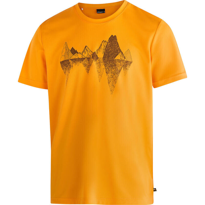 

Рубашка Maier Sports, цвет mango/schwarz