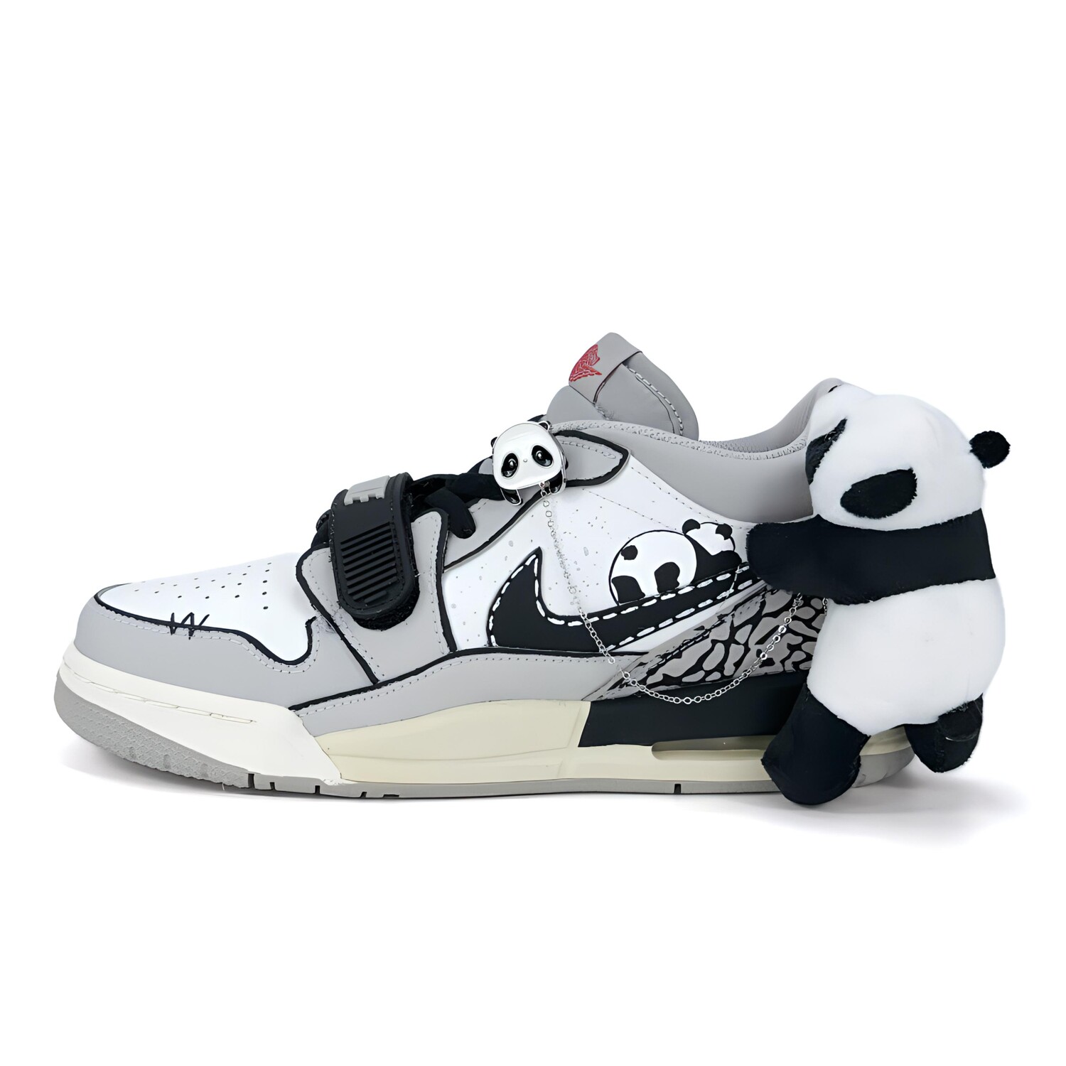 

Баскетбольные кроссовки Legacy 312 Vintage Unisex Low-Top Black/White/Grey Jordan