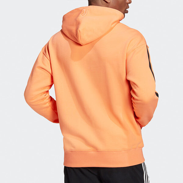 Толстовка adidas JUVE SSP Juventus Soccer/Football Sports Pullover Orange Yellow, желтый — фото 4