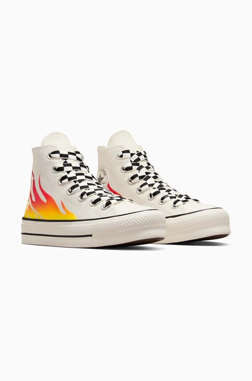Кроссовки Converse Chuck Taylor All Star Lift, белый — фото 3
