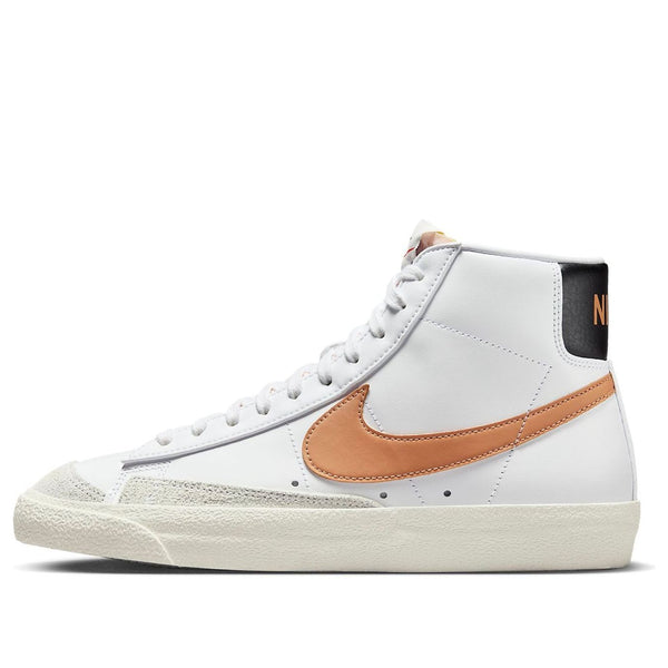 

Кроссовки blazer mid '77 vintage 'white amber brown' Nike, белый