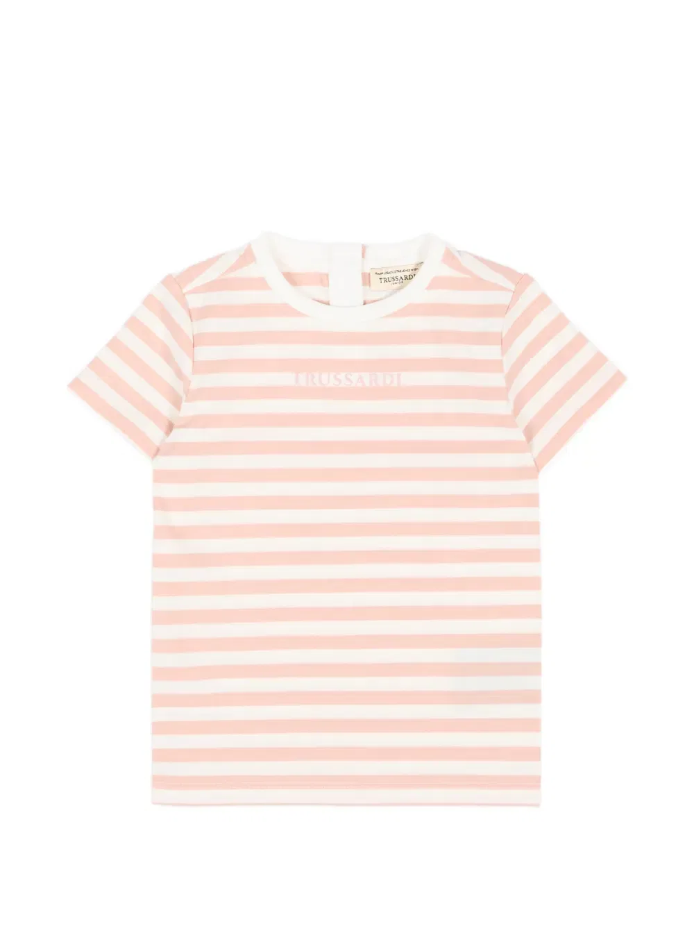 Футболка в полоску Trussardi Junior, розовый