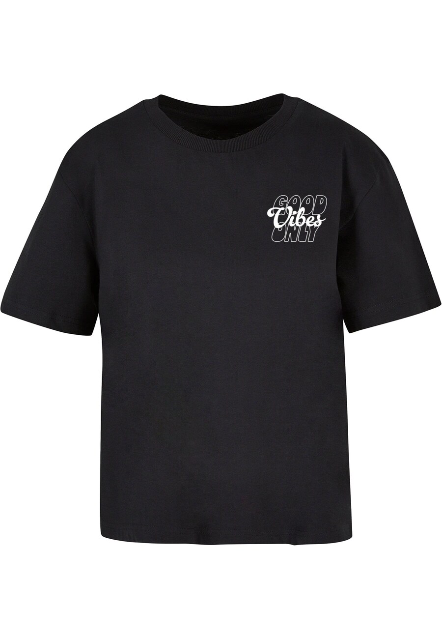 

Рубашка Miss Tee Good Vibes, черный