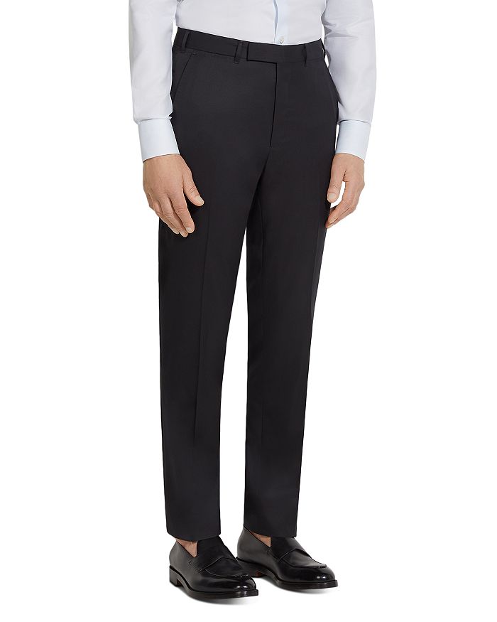 

Centoventimila Брюки Slim Fit из шерсти ZEGNA, черный