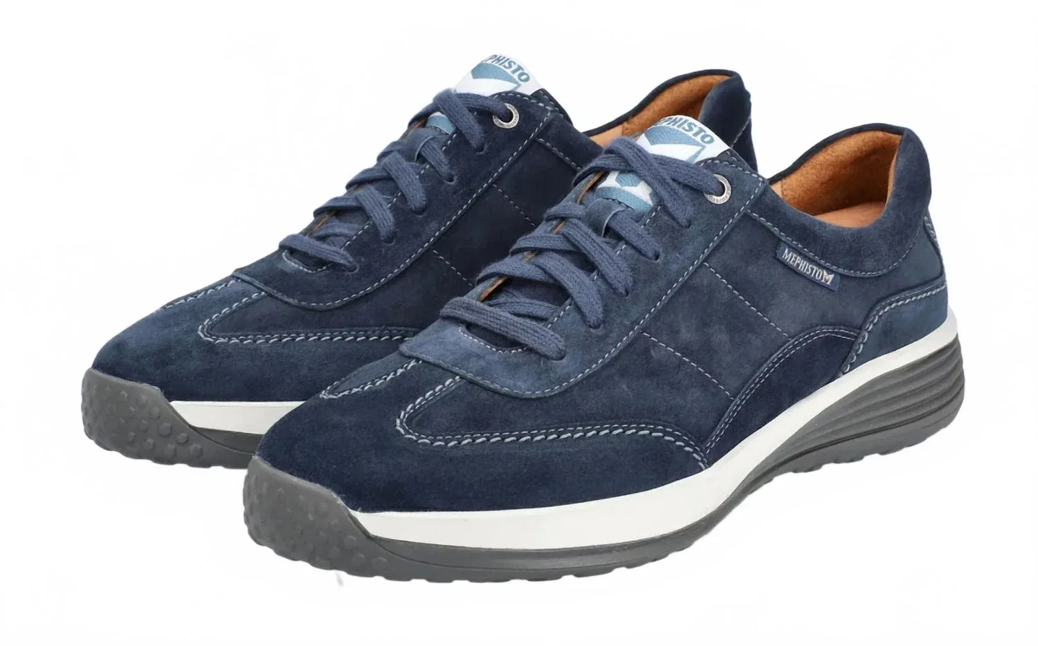 MEPHISTO Мужские кроссовки Steve в цвете Mulberry Velsport — фото 3