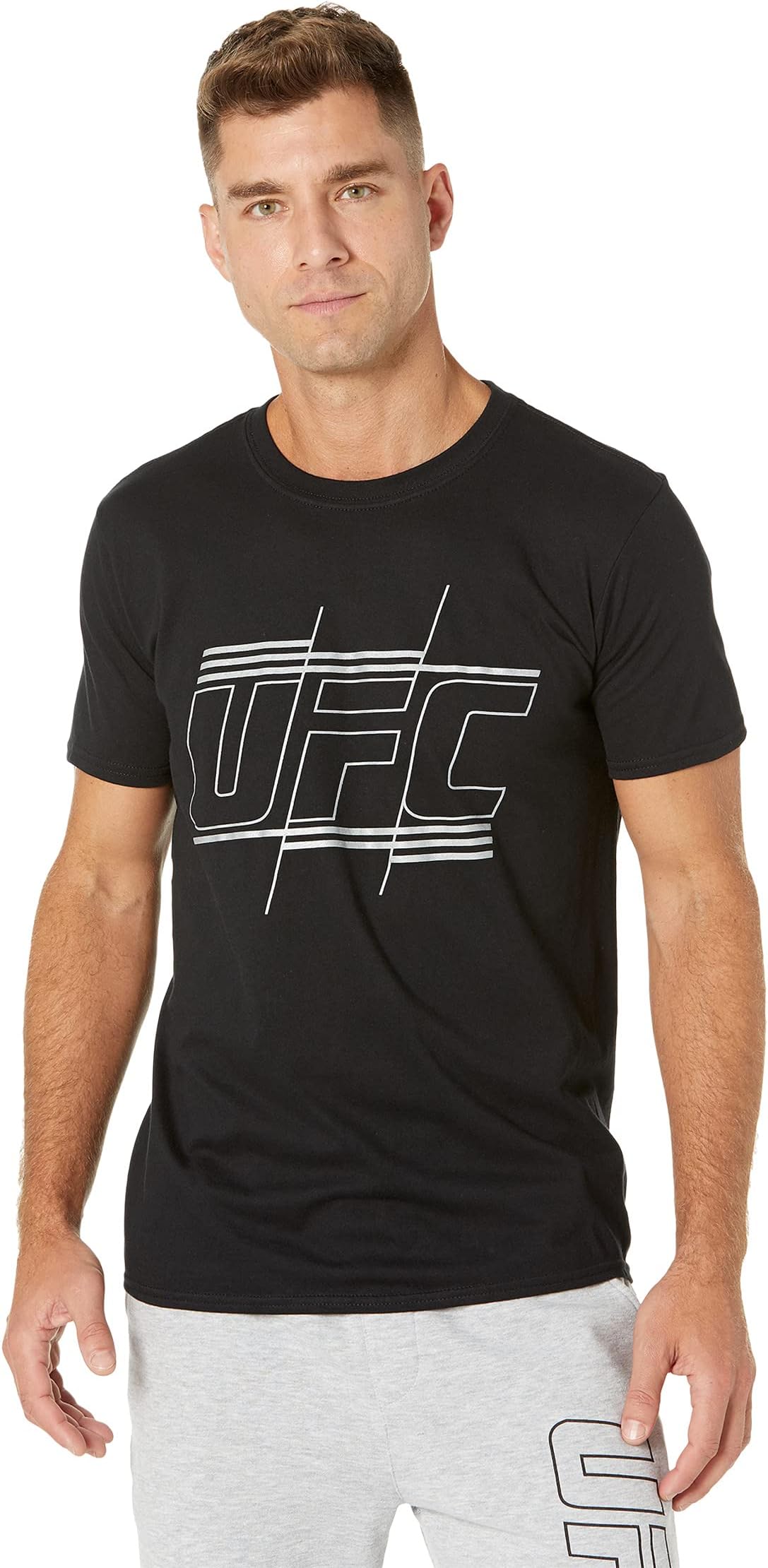 

Футболка UFC Line Work Tee, цвет Silver/Black