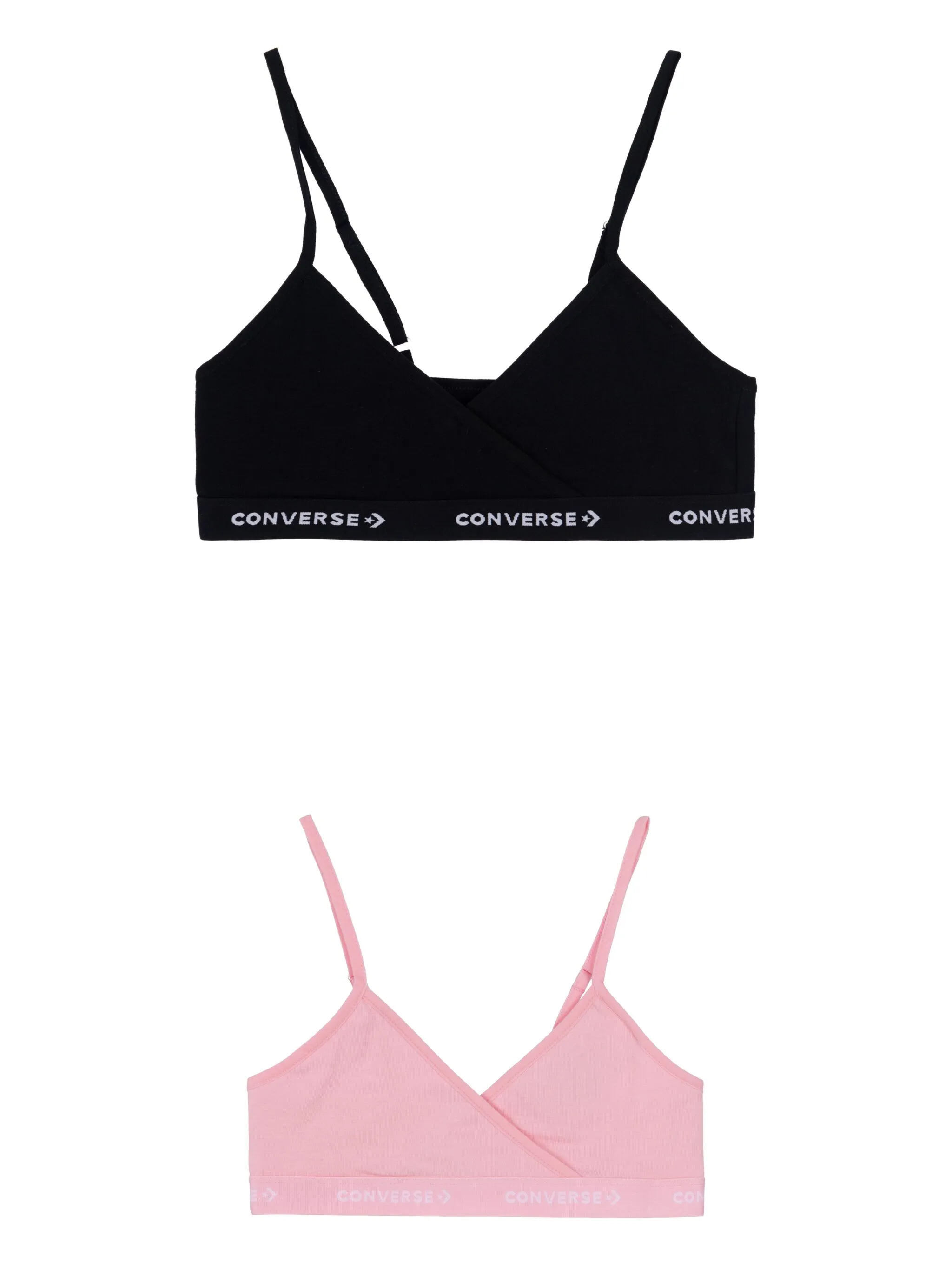 

Бюстгальтер-бралетт с запахом Converse Kids, розовый